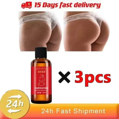 Buttock Enlargement Oil Butt Lift Up Firming Big Hip Enhance Cream Increase Butt Breast Plump Growth Tighten Shape Sexy BodyCare - FLORANZANI- Beauté & Santé