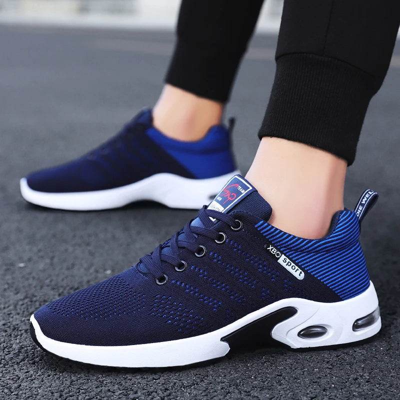 Men's Running Shoes Spring Low Cut Casual Outdoor Walking Shoes Soft Soled Breathable Anti Slip New Sports Shoes for Men - FLORANZANI- Beauté & Santé