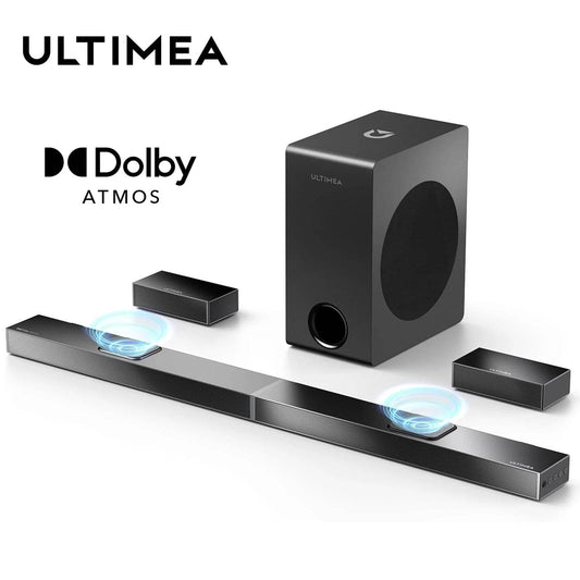 ULTIMEA 520W 5.1.2 Soundbar with Dolby Atmos for Smart TV,4K HDR Pass-through,Home Theater Wireless Bluetooth Soundbar Speakers - FLORANZANI- Beauté & Santé