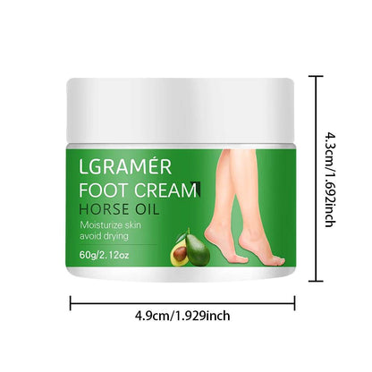 Avocado Anti Crack Foot Cream Herbal Anti-Drying Heel Chapped Repair Balm Dead Skin Remove Foot Mask Moisturizing Hand Feet Care - FLORANZANI- Beauté & Santé