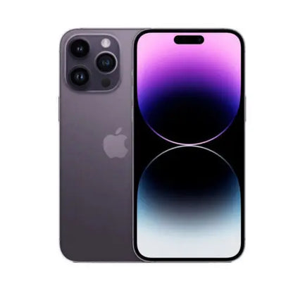 Original Apple iPhone 14 Pro Max Dual eSIM  6GB+128/256/512GB/1TB ROM 6.7" Genuine OLED Face ID NFC A16 98% New Unlocked Phone - FLORANZANI- Beauté & Santé