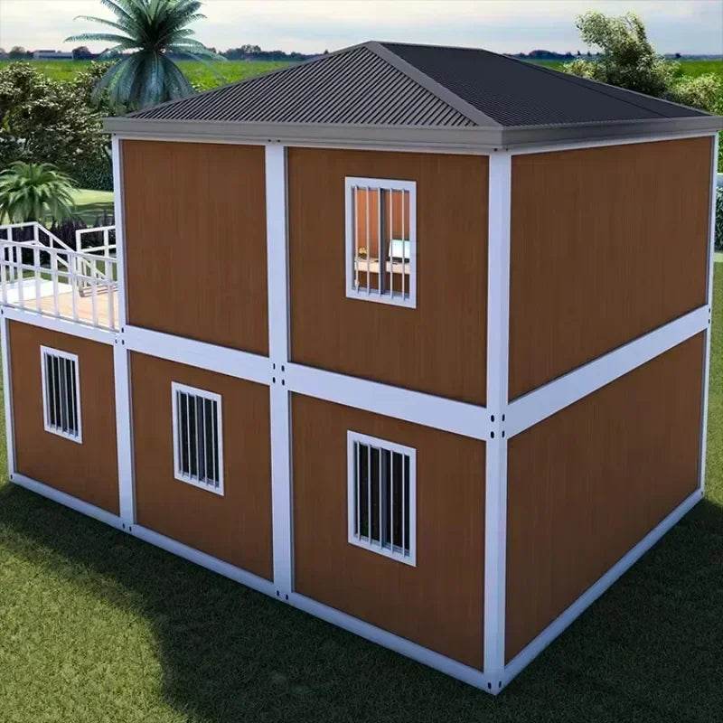 Customized Factory Custom 3 4 Bedroom Prefab Container Homes 40ft Luxury Prefabricated Container Flat Pack House with 2 Storey - FLORANZANI- Beauté & Santé