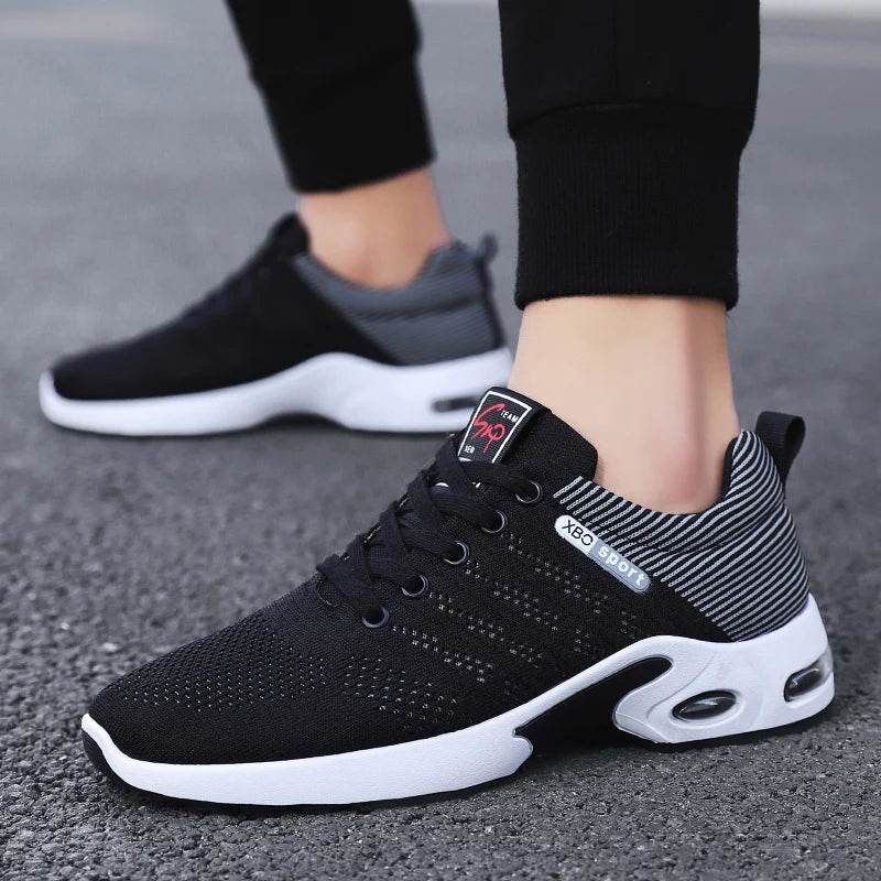 Men's Running Shoes Spring Low Cut Casual Outdoor Walking Shoes Soft Soled Breathable Anti Slip New Sports Shoes for Men - FLORANZANI- Beauté & Santé