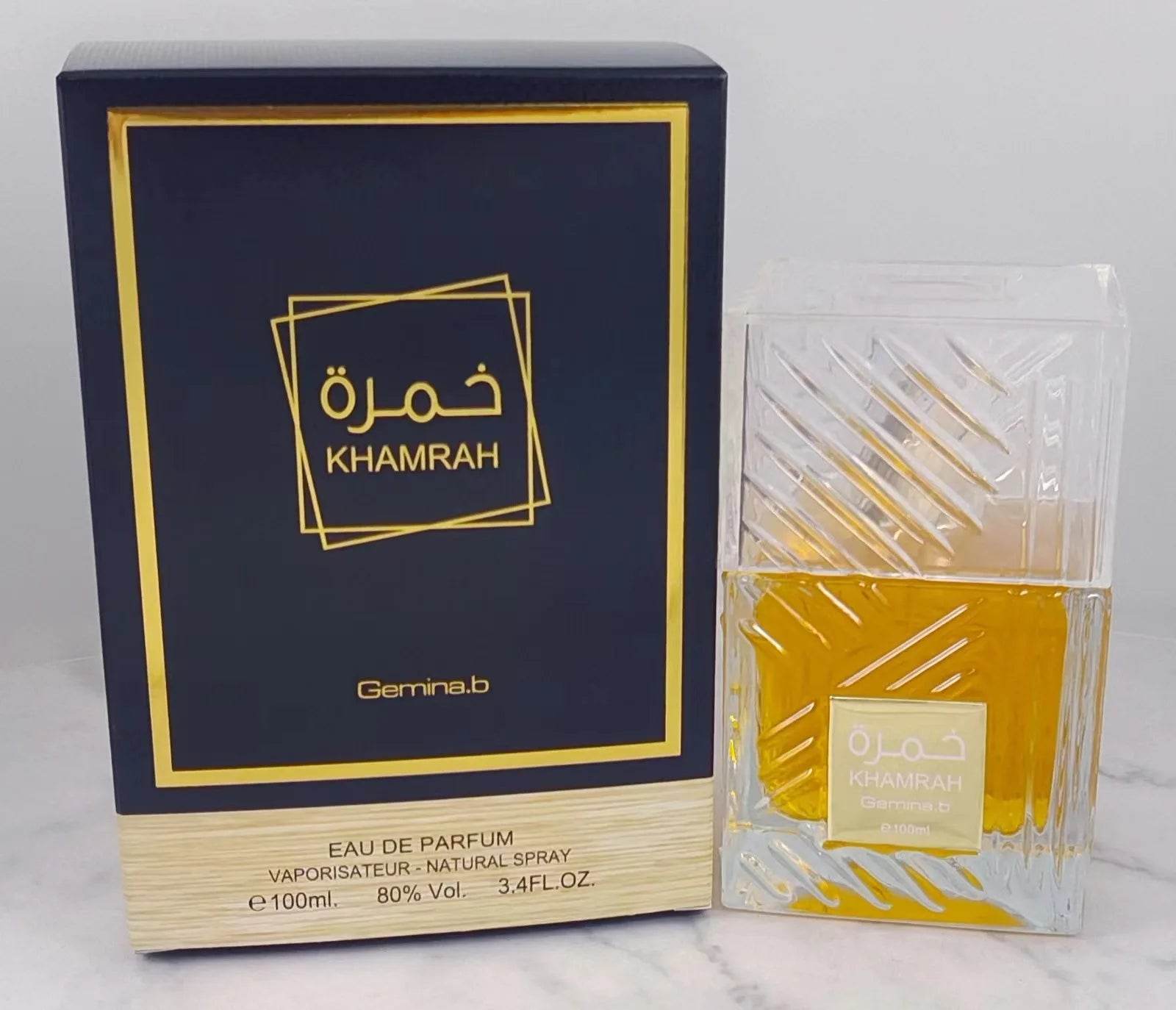 Brand Khamrah Man Perfume Unisex Notes Long Lasting Fresh Romantic Fougere Pheromone Scent Woody Notes 100ml Cologne Fragrance - FLORANZANI- Beauté & Santé