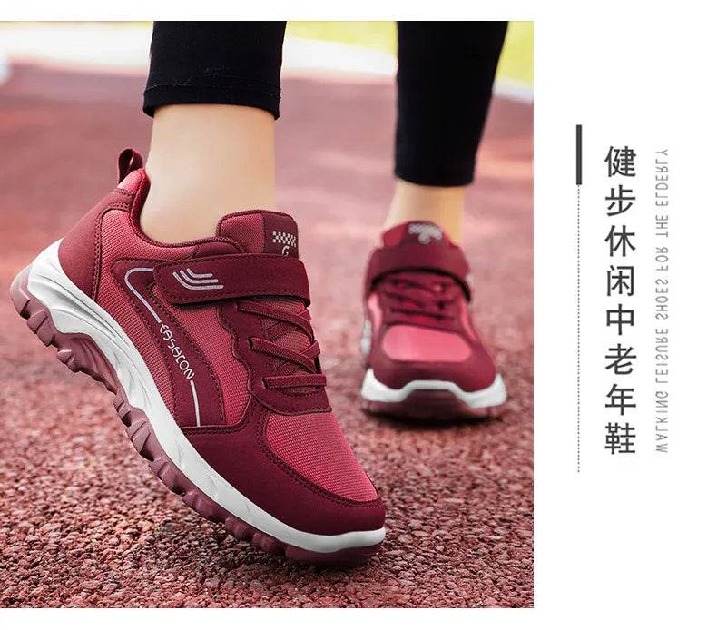 Women's Sports Shoes Leather Sports Shoes Waterproof Fashionable Outdoor Hiking Anti SlipCasual Walking Shoes Women's Shoes - FLORANZANI- Beauté & Santé