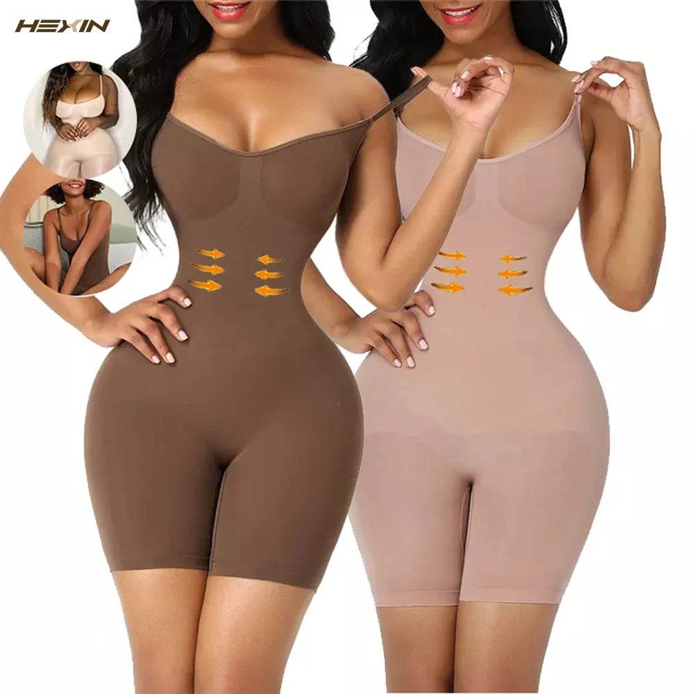 Colombianas Seamless Women Sculpting Bodysuit Push Up Butt Lifter Thigh Slimmer Slimming Underwear Body Shaper Shapewear - FLORANZANI- Beauté & Santé