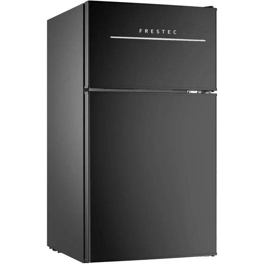 QW3.0 Cu.Ft Compact Refrigerator with 2 Doors,Mini Fridge with Freezer,37dB Quiet,7-Settings Mechanical Thermostat,LED Lights, - FLORANZANI- Beauté & Santé