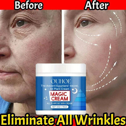 Magic Anti Wrinkle Face Cream Instant Lifting Firming Anti-Aging Fade Fine Line Whitening Moisturizing Repair Dullness Skin Care - FLORANZANI- Beauté & Santé