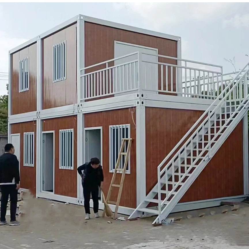 Temperature Resistant Leak Proof Flat Pack Tiny House Field Office/Restaurant/Temporary Housing Cheap Manufactured Prefab Homes - FLORANZANI- Beauté & Santé