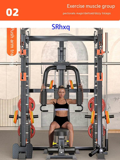 Multi-functional Smith Machine, Comprehensive Training Equipment, Fitness Equipment, Deep Squat gantry, Horizontal Push Frame - FLORANZANI- Beauté & Santé