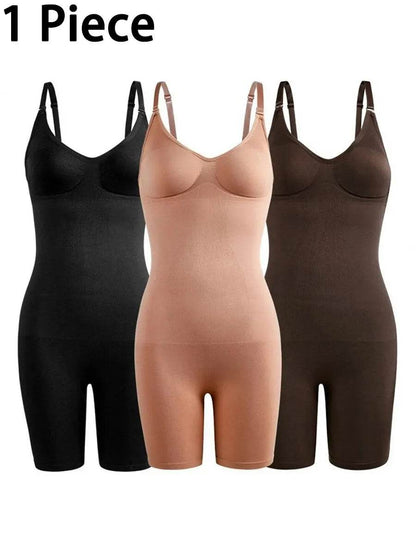 1 Piece Hip Lifting Seamless Shapewear Ladies Corset Full Body Sling Belly Beautiful Body One-piece Underwear - FLORANZANI- Beauté & Santé