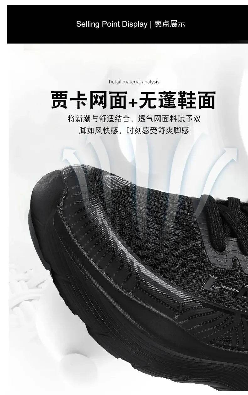 Men Running Shoes Breathable Outdoor Sport Sneakers Air Mesh Gym Elastic Knitting Vamp Tennis Shoes Zapatillas De Deporte - FLORANZANI- Beauté & Santé