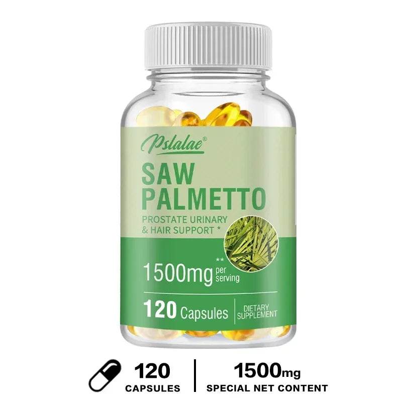 Premium Saw Palmetto - Promotes Male Prostate Health, Prevents Hair Loss, Relieves Frequent Urination, and Promotes Vitality - FLORANZANI- Beauté & Santé