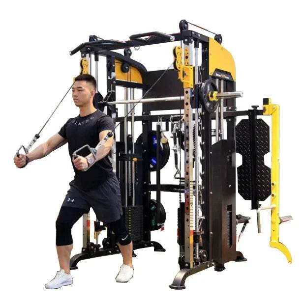 mutli function station barbell rack commercial gym equipment fitness equipment smith machine strength training/fitness/gym - FLORANZANI- Beauté & Santé