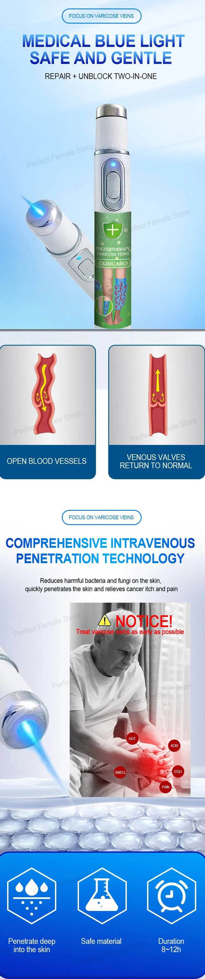 Varicose Veins Products - FLORANZANI- Beauté & Santé