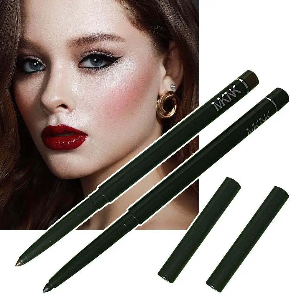 Smooth Matte Eyeliner Gel Pen Waterproof Lasting Black White Cat Eyes Pencil Brown Eyes Cosmetics Makeup Smoky Women Eyelin - FLORANZANI- Beauté & Santé