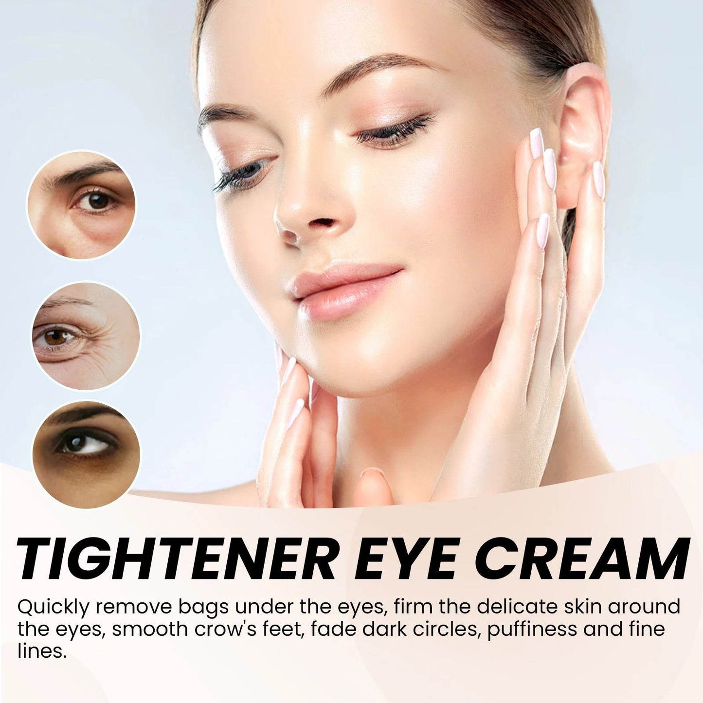 Instant Eye Wrinkle Removal Eye Cream Anti Aging Lifting Firming Eye Cream Moisturizing Dark Circle Remover Eye Care Cosmetics - FLORANZANI- Beauté & Santé