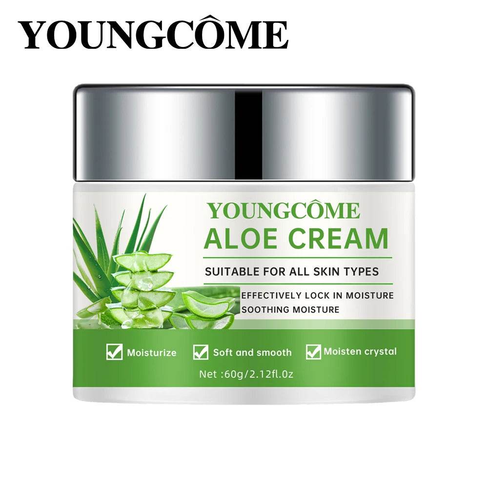 Aloe Vera Deep moisturizing cream, effectively locks in moisture and sooth skin, suitable for all skinall skin types, men and wo - FLORANZANI- Beauté & Santé