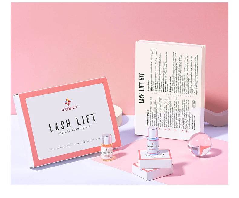 Dropshipping ICONSIGN Lash Lift Kit Lifiting Eyelash Eyelash Enhancer Eyelash Lifting Kit Lash Perm Eye Makeup Can Do Your Logo - FLORANZANI- Beauté & Santé