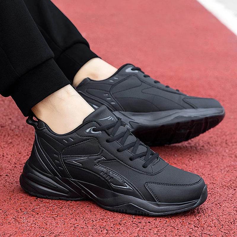 Mens Sports Shoes Fashion High-quality Outdoor Breathable Running Shoes 2024 New Luxury Design Leather Casual Flat Mens Sneakers - FLORANZANI- Beauté & Santé