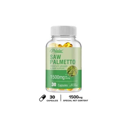 Premium Saw Palmetto - Promotes Male Prostate Health, Prevents Hair Loss, Relieves Frequent Urination, and Promotes Vitality - FLORANZANI- Beauté & Santé