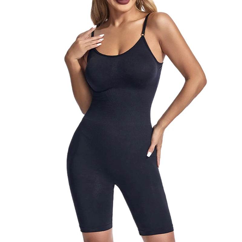 Flarixa Seamless Shapewear Full Body Shaper Hip and Tummy Control Women Comfortable Slimming Bodysuit Faja Plus Size Jumpsuits - FLORANZANI- Beauté & Santé