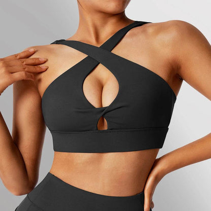 Sports Vest Sports Bra Women Padded Seamless Push Up Crop Top Bra Top Backless Bralette Backless Fitness Sports Top Yoga Top - FLORANZANI- Beauté & Santé