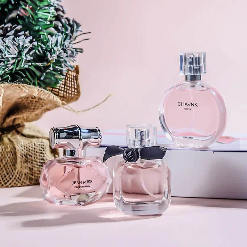 90ML(30mlx3PCS) Eau De Parfum Gift Box Feminino Spray Fresh Light Scent Floral Fruity Chypre Notes LongLasting Women Perfume Set - FLORANZANI- Beauté & Santé