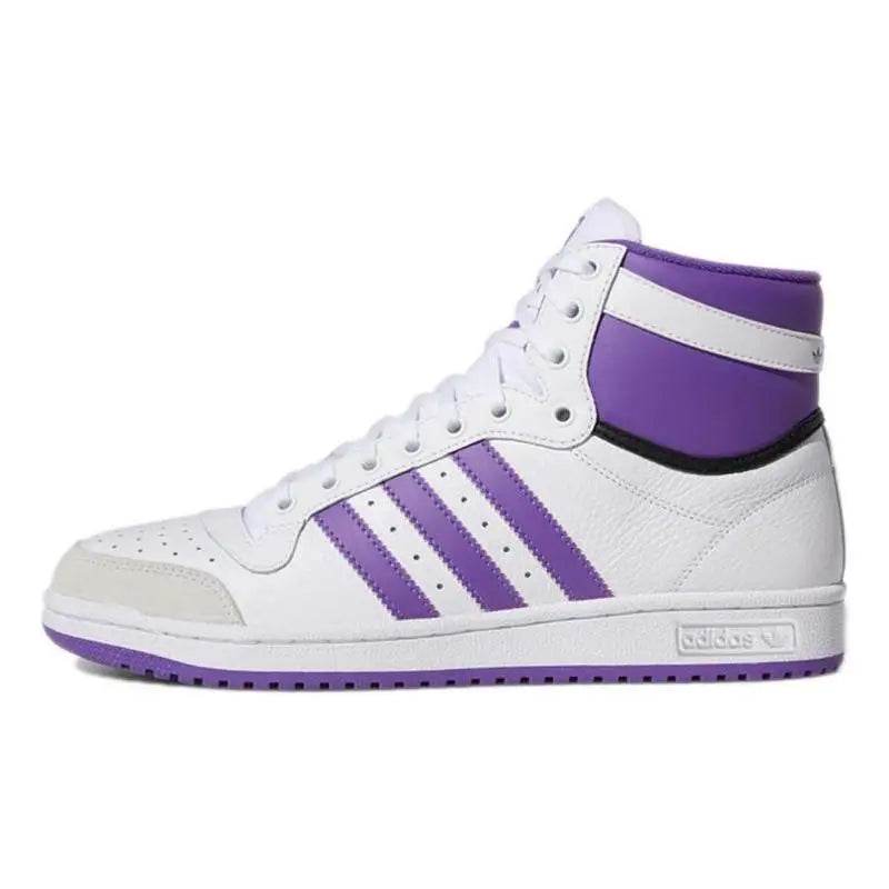 adidas originals Top Ten High White Active Purple Sneakers shoes S24135 - FLORANZANI- Beauté & Santé