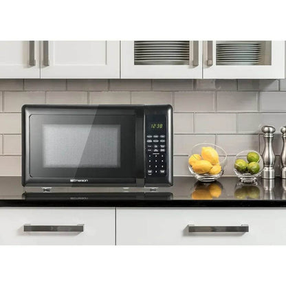 Touch Control Kitchen Microwave Ovens 0.7 CU FT 700 Watt Black Microwave Oven Electric Microwave Oven Kitchen Microwave - FLORANZANI- Beauté & Santé