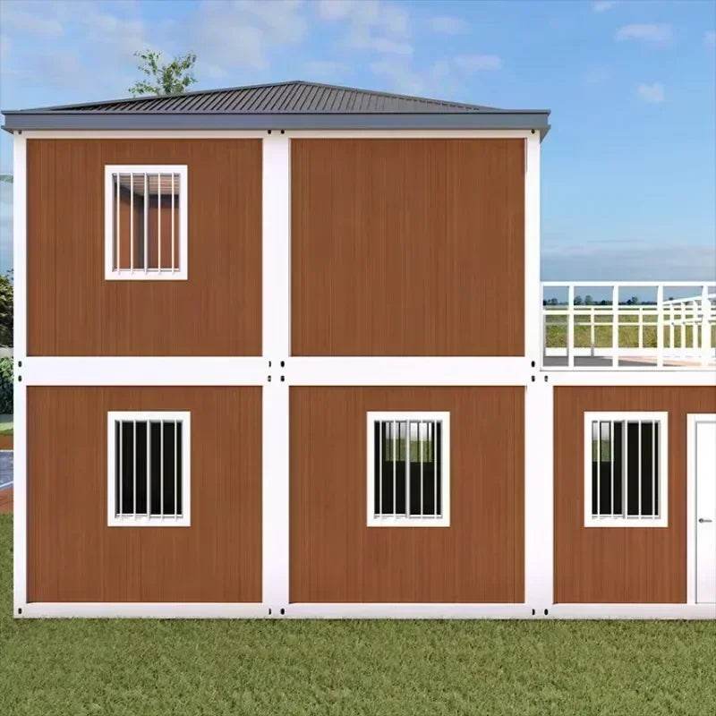 Customized Factory Custom 3 4 Bedroom Prefab Container Homes 40ft Luxury Prefabricated Container Flat Pack House with 2 Storey - FLORANZANI- Beauté & Santé