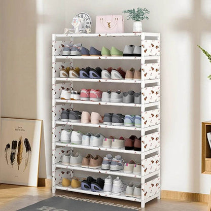 Bear pattern Shoe Rack Furniture Multi-Layer Outside Cover Storage Cabinet Home Indoor Waterproof Protective Organize shoe rack - FLORANZANI- Beauté & Santé