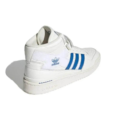 Adidas Forum Mid Off White Blue Bird Sneakers shoes GX1021 - FLORANZANI- Beauté & Santé