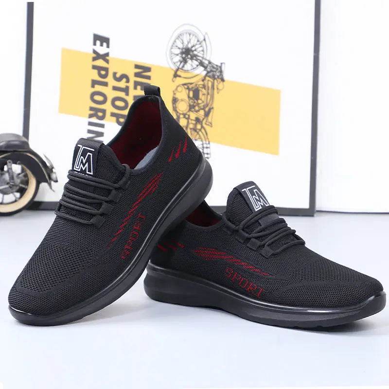 New Men's Shoes Sports Flats Casual Shoes 2023 New Fashion Breathable Walking Shoes Lightweight and Comfortable Men's Shoe - FLORANZANI- Beauté & Santé