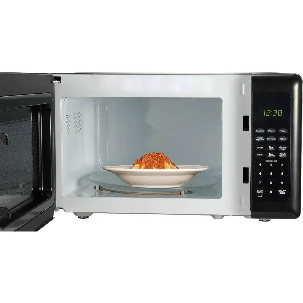 Touch Control Kitchen Microwave Ovens 0.7 CU FT 700 Watt Black Microwave Oven Electric Microwave Oven Kitchen Microwave - FLORANZANI- Beauté & Santé