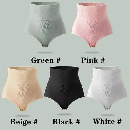 FINETOO Women High Waist Shaping Panties Breathable Body Shaper Slimming Tummy Underwear Butt Lifter Control Panties Shaperwear - FLORANZANI- Beauté & Santé