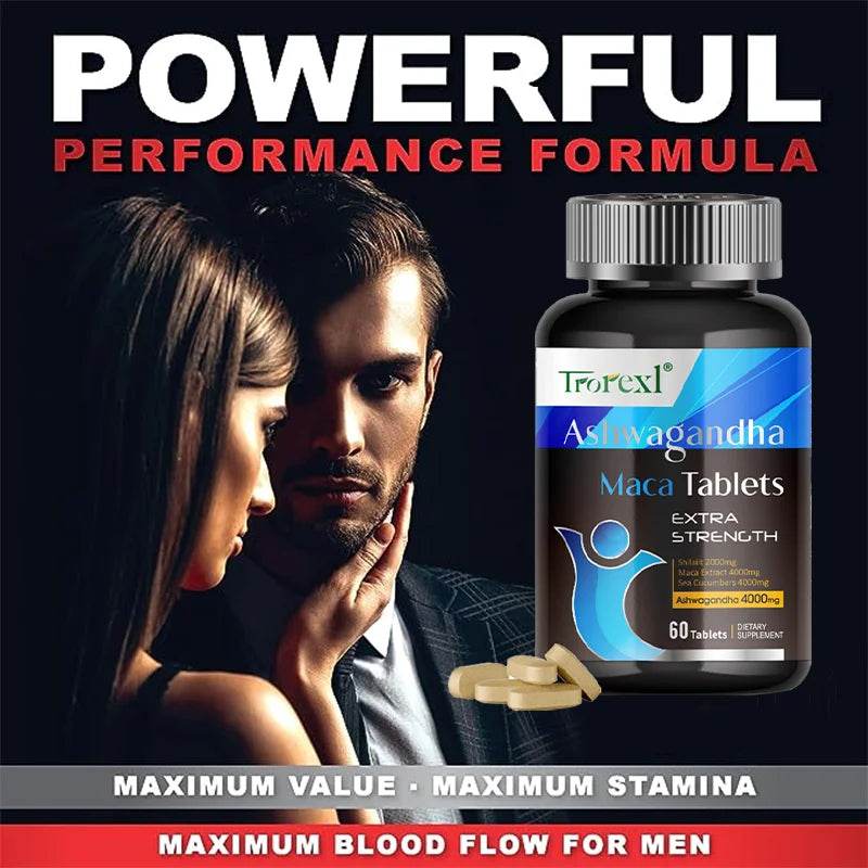 Male Enhancing Supplement, Supports Reproductive Health Energizer, Men Muscle Builder Enlargement Pills, Endurance tablets - FLORANZANI- Beauté & Santé