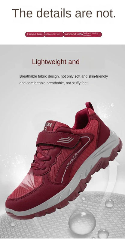 Women's Sports Shoes Leather Sports Shoes Waterproof Fashionable Outdoor Hiking Anti SlipCasual Walking Shoes Women's Shoes - FLORANZANI- Beauté & Santé