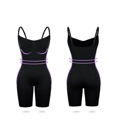 1 Piece Hip Lifting Seamless Shapewear Ladies Corset Full Body Sling Belly Beautiful Body One-piece Underwear - FLORANZANI- Beauté & Santé