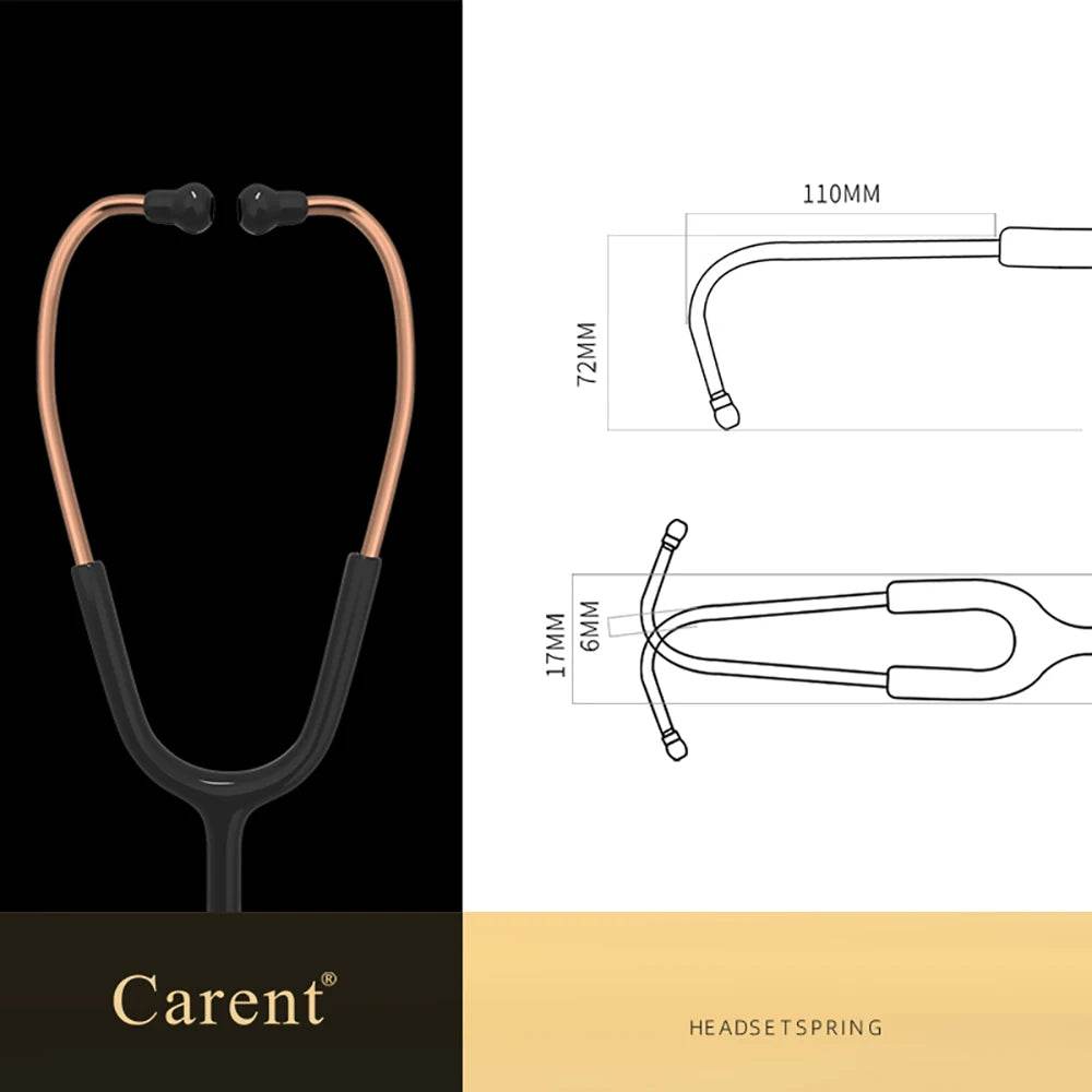 Carent Professional Universal Medical Stethoscopes Cardiology Stethoscope Dual Fetal Heart Multifunctional Medical Health Care - FLORANZANI- Beauté & Santé