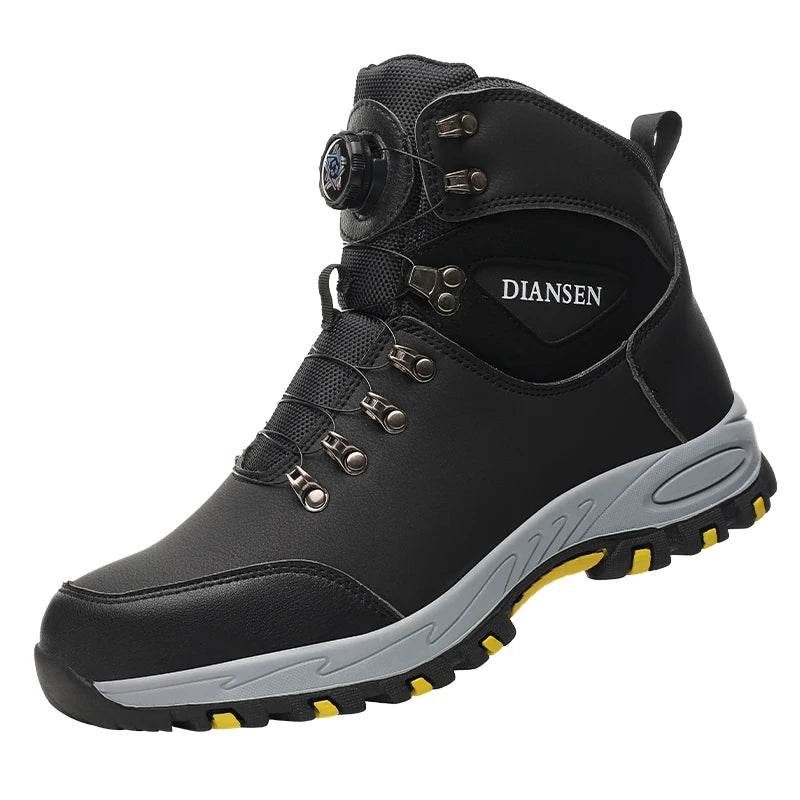 Rotating Button Safety Shoes Men Work Sneakers Indestructible Shoes Puncture-Proof Protective Shoes Work Boots Steel Toe - FLORANZANI- Beauté & Santé