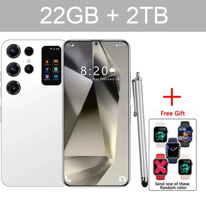 2025 Cellphones S24 Ultra 7.3 Inch 4G 5G Original Smartphone Dual SIM Android 14 Cell Phone Global Version Smart Mobile Phones - FLORANZANI- Beauté & Santé