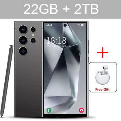 New S24 Ultra 7.3HD Cellphones Global Version 4G 5G Original Smartphone Android 14 Cell Phone Snapdragon 8 gen 3 Mobile Phones - FLORANZANI- Beauté & Santé