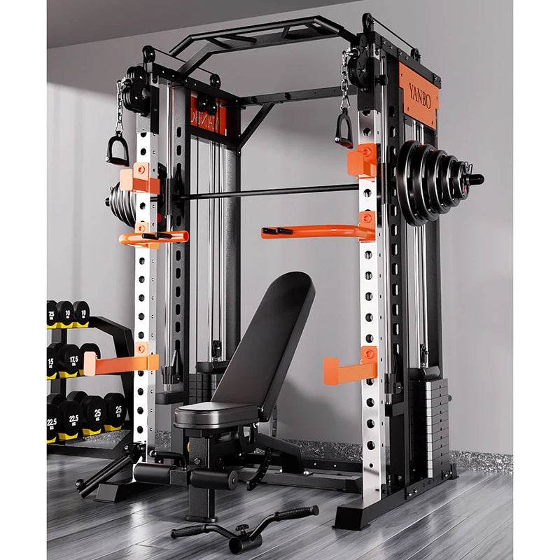 MIYAUP Mexico Zero VAT Multi Functional Bird Training Free Deep Cage Push Frame Fitness Squatting Rack - FLORANZANI- Beauté & Santé