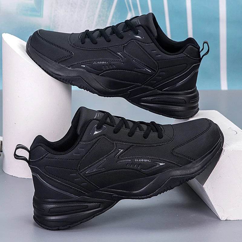 Mens Sports Shoes Fashion High-quality Outdoor Breathable Running Shoes 2024 New Luxury Design Leather Casual Flat Mens Sneakers - FLORANZANI- Beauté & Santé