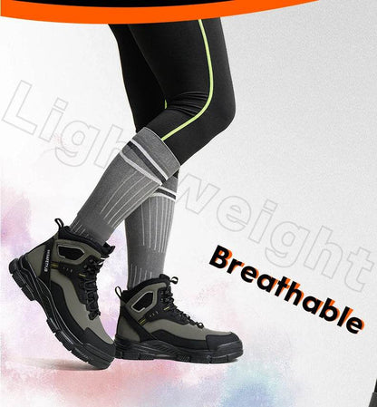 Indestructible Safety Shoes Anti-puncture Work Hiker Boots Anti Shock High Top Sneakers Security Protective Shoes for Men - FLORANZANI- Beauté & Santé