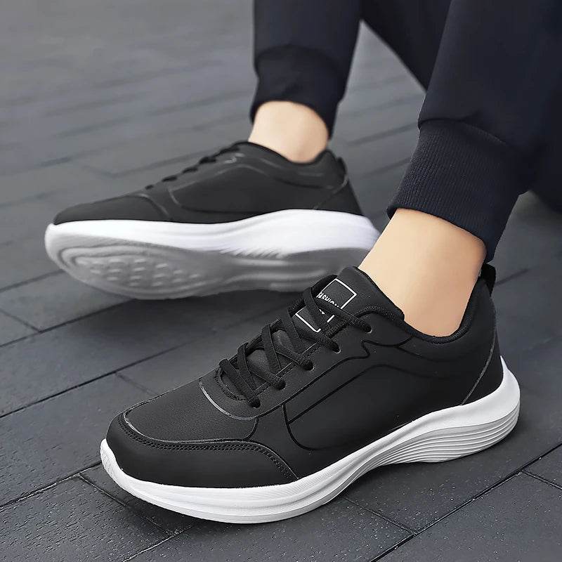 New Lightweight Men Sneakers Winter Men's Running Shoes Non-slip Breathable Male Walking Shoes Warm Lace Up Soft Casual Shoes - FLORANZANI- Beauté & Santé