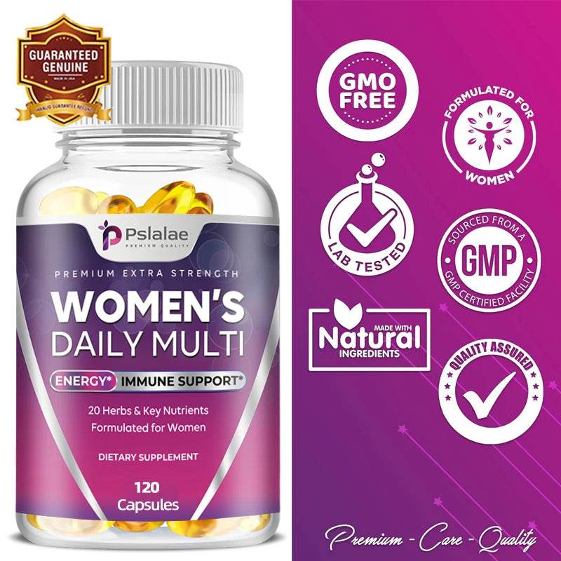 Women's Daily Multi Capsules - Daily Multivitamin To Support Energy and Immune Health - FLORANZANI- Beauté & Santé