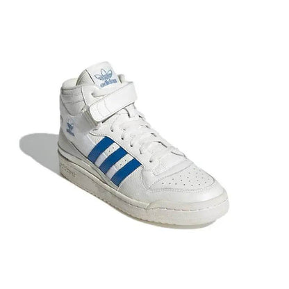 Adidas Forum Mid Off White Blue Bird Sneakers shoes GX1021 - FLORANZANI- Beauté & Santé