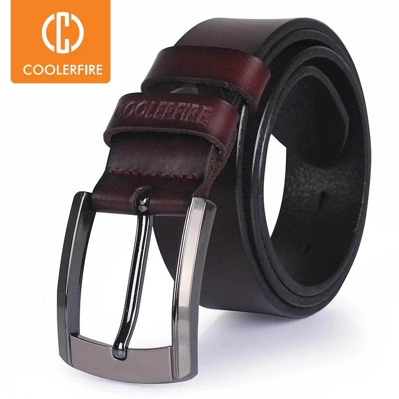 men high quality genuine leather belt luxury designer belts men cowskin fashion Strap male Jeans for man cowboy - FLORANZANI- Beauté & Santé